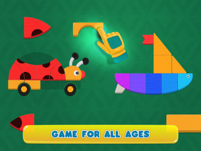 اسکرین شات بازی Jigsaw Puzzles for Kids – Cosmic Shapes Kids Game 7