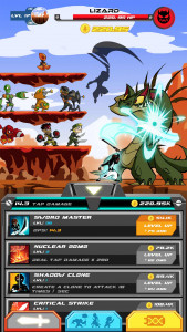 اسکرین شات بازی Monsters Impact : Tap Clicker 1