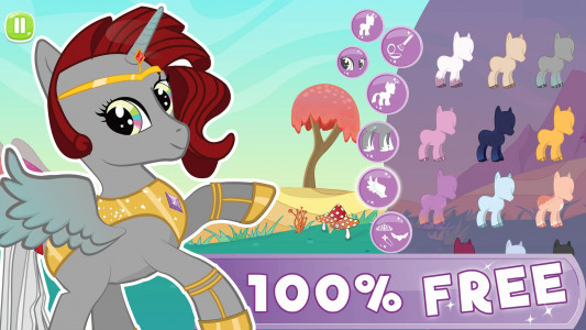 اسکرین شات بازی Pony Dress Up 2 1