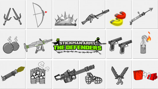 اسکرین شات بازی Stickman Army : The Defenders 5