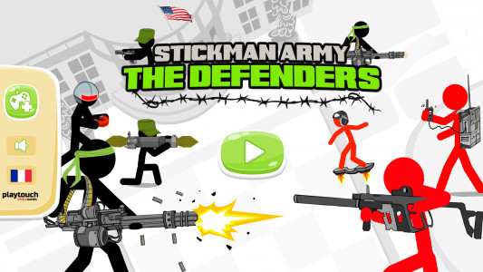 اسکرین شات بازی Stickman Army : The Defenders 3