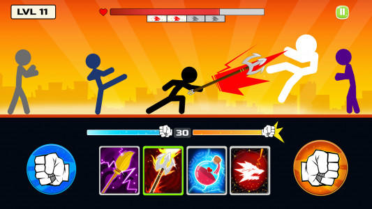 اسکرین شات بازی Stickman Fighter : Mega Brawl 2