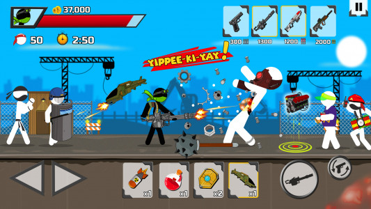 اسکرین شات بازی Stickman maverick : bad boys 1