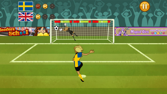 اسکرین شات بازی Women Football Penalty 2