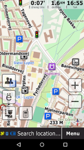 اسکرین شات برنامه GeoNET. Maps & Friends 2