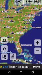 اسکرین شات برنامه GeoNET. Maps & Friends 6