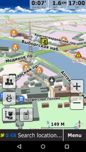 اسکرین شات برنامه GeoNET. Maps & Friends 4