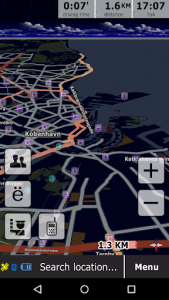اسکرین شات برنامه GeoNET. Maps & Friends 8
