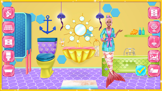 اسکرین شات 4 بازی Princess & Mermaid Decorating
