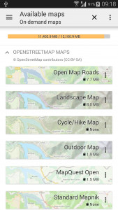 اسکرین شات برنامه All-In-One Offline Maps 3
