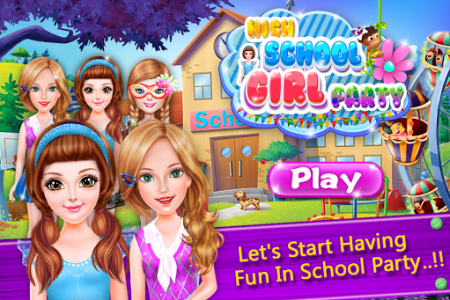 اسکرین شات بازی High School Girls Party 1