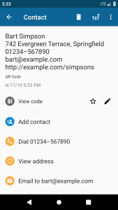 اسکرین شات 2 برنامه QRbot: QR & barcode reader