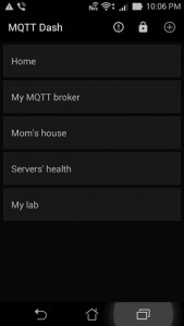 اسکرین شات برنامه MQTT Dash (IoT, Smart Home) 2