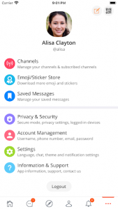 اسکرین شات برنامه SafeChat — Secure Chat & Share 6