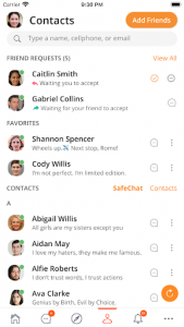 اسکرین شات برنامه SafeChat — Secure Chat & Share 5