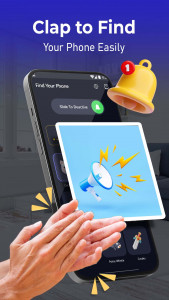 اسکرین شات برنامه Find My Phone by Clap, Whistle 2