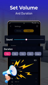 اسکرین شات برنامه Find My Phone by Clap, Whistle 7