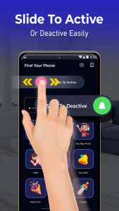 اسکرین شات برنامه Find My Phone by Clap, Whistle 4