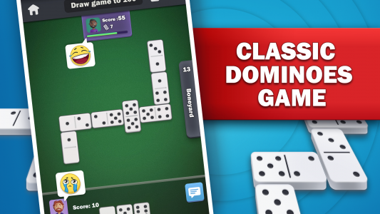 اسکرین شات 6 بازی Dominoes online - play Domino!