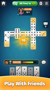 اسکرین شات 2 بازی Dominoes online - play Domino!