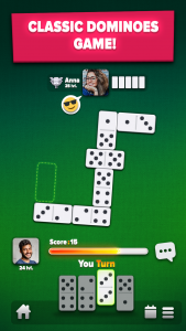 اسکرین شات بازی Dominoes online - play Domino! 1