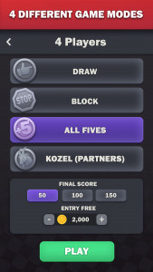 اسکرین شات 4 بازی Dominoes online - play Domino!
