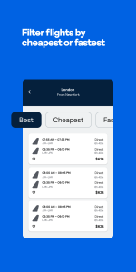 اسکرین شات 4 برنامه Skyscanner Flights Hotels Cars