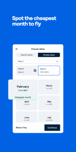 اسکرین شات 2 برنامه Skyscanner Flights Hotels Cars