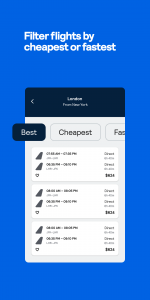 اسکرین شات 4 برنامه Skyscanner Flights Hotels Cars