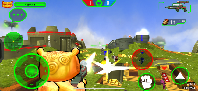 اسکرین شات بازی Battle Bears Gold 1