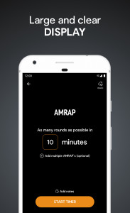 اسکرین شات 3 برنامه SmartWOD Timer - WOD timer