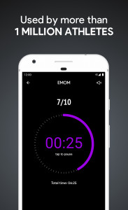 اسکرین شات 2 برنامه SmartWOD Timer - WOD timer