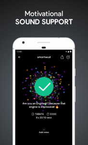 اسکرین شات 5 برنامه SmartWOD Timer - WOD timer