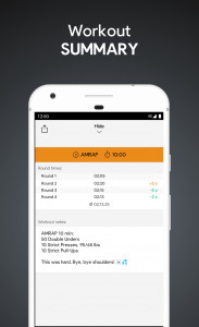 اسکرین شات برنامه SmartWOD Timer - WOD timer 6