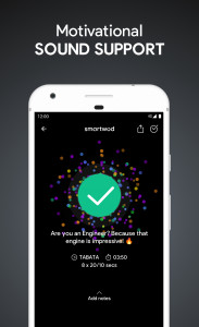 اسکرین شات 5 برنامه SmartWOD Timer - WOD timer