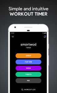 اسکرین شات 1 برنامه SmartWOD Timer - WOD timer