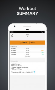 اسکرین شات 6 برنامه SmartWOD Timer - WOD timer