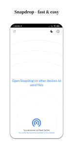 اسکرین شات برنامه Snapdrop | ShareIt 1