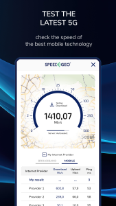 اسکرین شات 7 برنامه Speed Test by SPEEDGEO