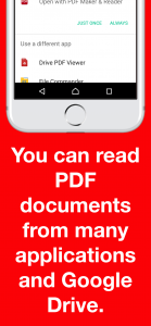 اسکرین شات برنامه PDF Maker & Reader 7