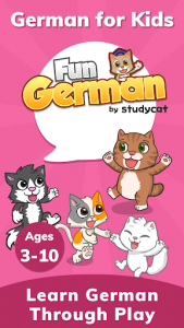 اسکرین شات برنامه Fun German: Language Learning Games for Kids 1
