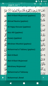 اسکرین شات 7 برنامه Read Listen Quran قرآن تجويد