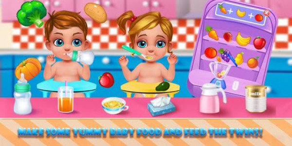 اسکرین شات بازی Newborn Sweet Baby Twins - Baby Girls Makeover 3