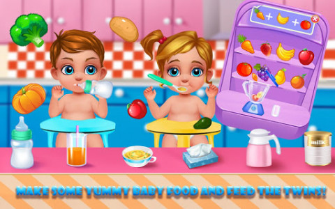 اسکرین شات بازی Newborn Sweet Baby Twins - Baby Girls Makeover 7