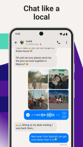 اسکرین شات 2 برنامه Tandem: Language exchange