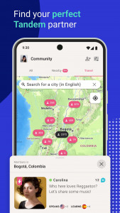 اسکرین شات 4 برنامه Tandem: Language exchange