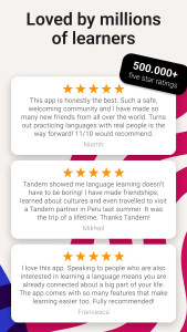 اسکرین شات 7 برنامه Tandem: Language exchange