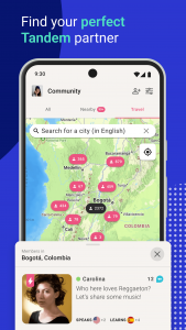 اسکرین شات برنامه Tandem: Language exchange 4