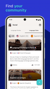 اسکرین شات برنامه Tandem: Language exchange 6