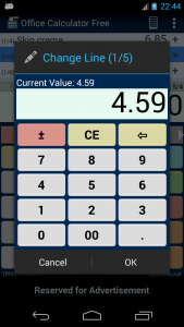 اسکرین شات برنامه Office Calculator 5